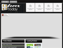 Tablet Screenshot of forextoday.com